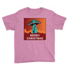 i want to believe santa parody Youth Tee