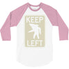 keep left shark 3/4 Sleeve Shirt
