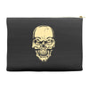 dead halloween head Accessory Pouches