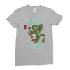 ugly christmas Ladies Fitted T-Shirt