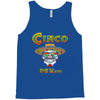 cinco de mayo badass skull Tank Top