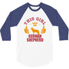 This Girl Loves Her German Shepherd 3/4 Sleeve Shirt