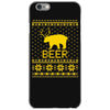 ugly sweater party beer bear funny iPhone 6/6s Case