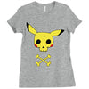 pikachu (3) Ladies Fitted T-Shirt