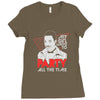 my girl wants to party all the time Ladies Fitted T-Shirt