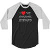 I Love My Awesome Husband 3/4 Sleeve Shirt