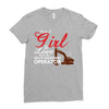 Just A Girl In Love With Her Heavy Equipment Operator Ladies Fitted T-Shirt