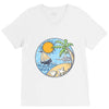 summer ornament V-Neck Tee