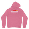 Fire White Unisex Hoodie