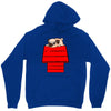 snoopy parody pug w Unisex Hoodie