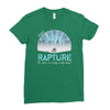 visit rapture Ladies Fitted T-Shirt