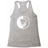 pitbull syndicate logo dogs Racerback Tank