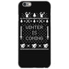 winter is coming ugly christmas sweater iPhone 6/6s Case