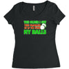 funny golf the older i get, ideal gift, birthday present Women's Triblend Scoop T-shirt