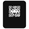 space alien qr code Mousepad