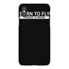 born to fly forced to work iPhoneX Case