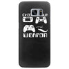 choose your weapon gamer finny retro Samsung Galaxy S7 Edge