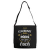 legendary riders are born in 1953 Adjustable Strap Totes