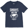 sundays are for football foot ball V-Neck Tee