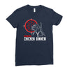 battle ground winner winner chicken dinner Ladies Fitted T-Shirt