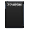 battle of wits iPad Mini