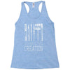 war paint Racerback Tank