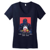 game over bedelia Women's V-Neck T-Shirt
