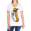 too hot for you Ladies Curvy T-Shirt