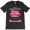 running mommy white T-Shirt