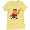 pikachu's revenge Ladies Fitted T-Shirt