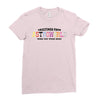Greeting From Astroworld Wish You Were Here Ladies Fitted T-Shirt