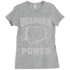 uganda power Ladies Fitted T-Shirt