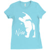 nico retro velvet underground in stock Ladies Fitted T-Shirt