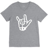 metal V-Neck Tee