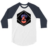 KING OF SNAKES 3/4 Sleeve Shirt