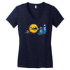 pac chomp Women's V-Neck T-Shirt