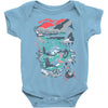 positive thinking Baby Onesie