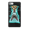 pizza shark graphic iPhone 7 Case