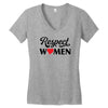 Respect Women Women's V-Neck T-Shirt