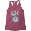 i want to ride my bike Racerback Tank