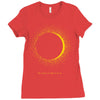 come the sun solar eclipse Ladies Fitted T-Shirt
