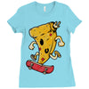 pizzaboarding Ladies Fitted T-Shirt