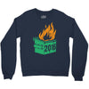 2016 dumpster fire (2) Crewneck Sweatshirt