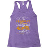 I'm a february woman I was born with my heart Racerback Tank