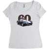 1960 ac cobra, `classic car ideal birthday gift present. Women's Triblend Scoop T-shirt