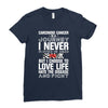 carcinoid cancer is a journey i never planed or asked for but i choose Ladies Fitted T-Shirt