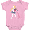 off with her hea Baby Bodysuit
