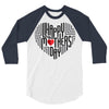 happy mother's day 3/4 Sleeve Shirt