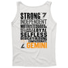 Strong Independent Motivated Gemini Tank Top