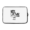 ride the wave california Laptop sleeve